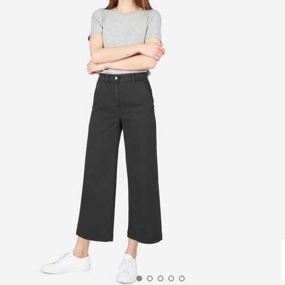 Everlane Pants - EVERLANE The Wise Leg Crop Pant